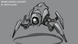 Spider Drone Concept